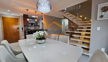 Cobertura de luxo à venda em Americana-SP, no Jardim São Paulo: 4 quartos, 1 suíte, 3 salas, 3 banheiros, 3 vagas de garagem e 170m².
