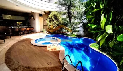 Belíssima casa em condomínio à venda em Americana-SP, Jardim Imperador! 3 quartos, 1 suíte, 3 salas, 4 banheiros, 4 vagas, 390m². Venha Conferir!