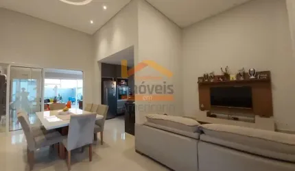 Oportunidade única! Casa de alto padrão à venda em condomínio fechado em Americana-SP, Loteamento Residencial Jardim dos Ipês Amarelos. 3 quartos, 3 suítes, 2 salas, 4 banheiros, 2 vagas, 203m².