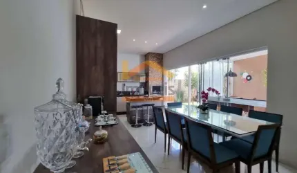 Imperdível oportunidade: Casa de alto padrão em condomínio à venda em Americana-SP, bairro Jardim dos Ipês Amarelos, 3 quartos, 1 suíte, 2 salas, 2 banheiros, 5 vagas de garagem, 220m².
