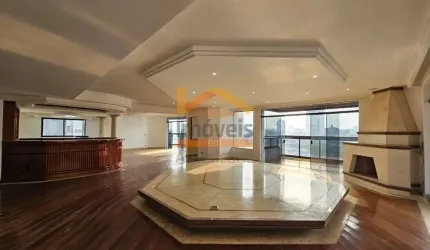 Imóvel de luxo no coração de Americana-SP: Apartamento de 4 quartos e 4 suítes, com 6 banheiros, 4 vagas de garagem e 464m² no Centro. Confira!