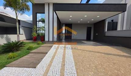 Casa de alto padrão em condomínio: 3 quartos, 3 suítes, 2 salas, 5 banheiros, 4 vagas - Nova Odessa-SP, Engenho Velho.