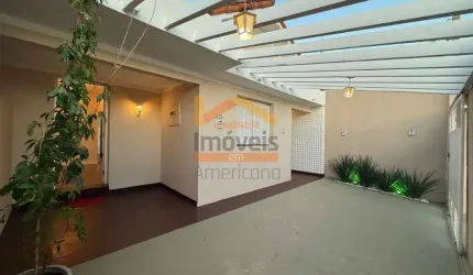 Casa para locação em Nova Americana, Americana-SP: 3 quartos, 2 banheiros, 1 vaga de garagem e 120m² de área!