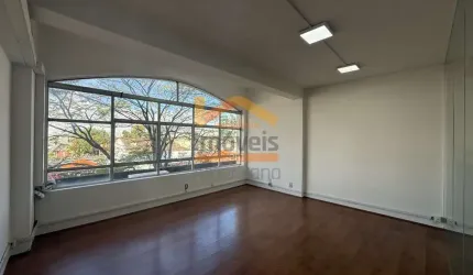 Sala comercial de alto padrão para locação em Americana-SP, Jardim Girassol: 4 salas, 1 banheiro, 1 vaga de garagem, 112,50 m².