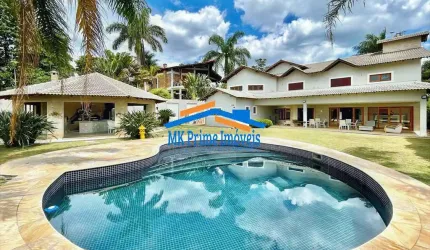 Cond SP II - Casa Sofistica 70% MOBILIADA, lareiras, piscina, gourmet!