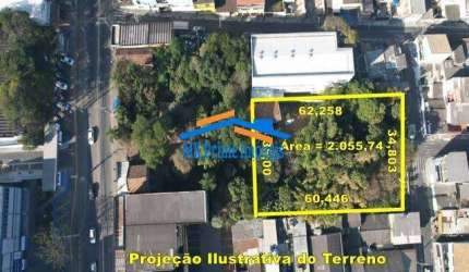 Terreno 2.127 m² de área, Paralelo á Principal Avenida de Carapicuíba