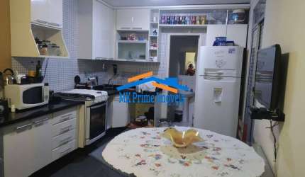 Cobertura 96m², 3 dormitórios, 2 vagas, Cond. Bosque das Flores - Osasco