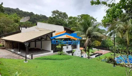 Mansão 2845m² 4 Dorm 2 Suítes 10 Vagas na Praia de Guaecá -São Sebastião/SP