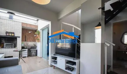Linda Cobertura Duplex com 160m² e Móveis Planejados e Varanda Gourmet