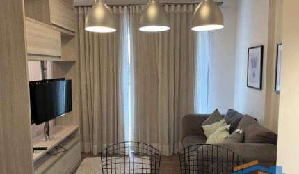 Studio na Chácara Santo Antônio com 33m².