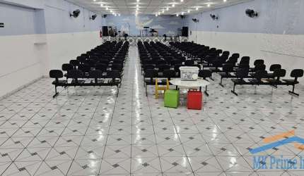 Excelente Galpão Comercial com Escritório e Mezanino 400m²