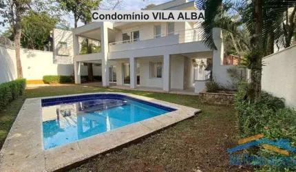 Linda Casa com Piscina  - Vila Alba/SP.