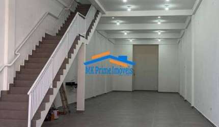 Salão Comercial com Mezanino 328m² no Centro de Osasco.