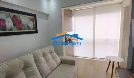 Ed. Nova Granja - 2 dorms, varanda fechada vidro, vista Fazendinha!