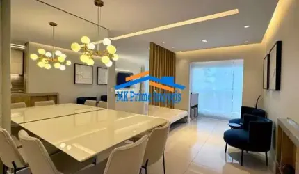 Apartamento mobiliado 67m² com 2 dormitórios sendo 1 suíte em Alphaville