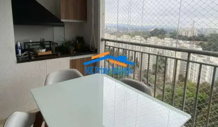 Apartamento Living Magic - 64 Metros - 2 Dorm, 1 Suíte - Varanda Goumet.