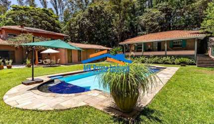 Cond Palos Verdes - 3 lotes (4.373m²) 6 dorm/4sts, Reformada/ Hóspede