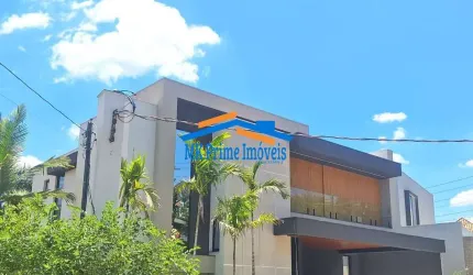 Casa em condomínio com 4 suítes no Residencial Alpha 01