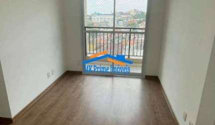 Apartamento c/ 60m², 2 quartos (1Suìte) e 1 vaga no Square Carapicuíba
