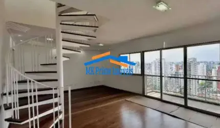 Cobertura Duplex em Campo Belo com 269m² - 4 Dorm/Sendo 2 Suítes
