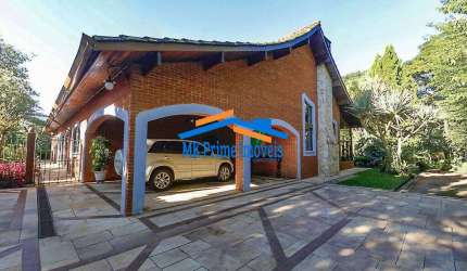 Casa condomínio fechado com 4.400m² com 4 dorm. sendo 2 suítes na Granja!