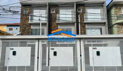 Sobrado Novo com excelente acabamento e projeto diferenciado - Bela Vista.