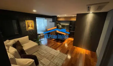 Linda cobertura Penthouse no Brás, com 123m² mobiliado, 1suite.