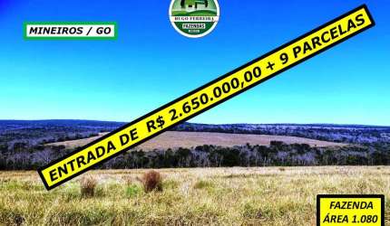 FAZENDA COM DUPLA APTIDÃO-ESTRUTURADA-ÁGUA ABUNDANTE ORIGINÁRIA DE CÓRREGO