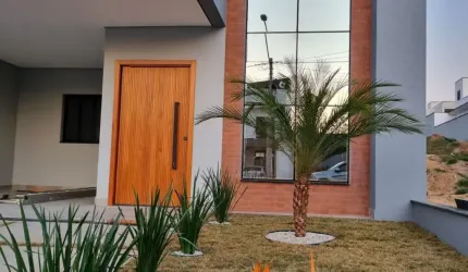 Casa de condomínio térrea para venda possui 135 metros quadrados com 3 Suítes