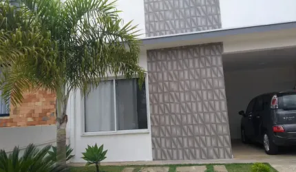 Casa de condomínio térrea para venda possui 116 metros quadrados com 3 Suítes