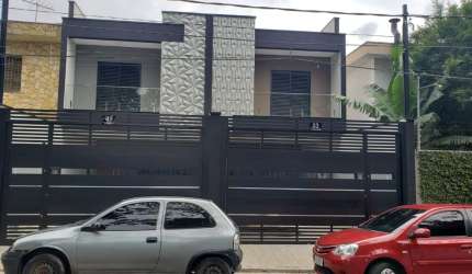 Lindo Sobrado com 3 Suítes e 5 banheiros à Venda, 204m²  no Jardim Hoollywood em São Bernardo do Campo - SP