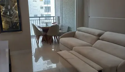 Lindo Apto Padrão em Condomínio Gran Village, com 70m2 á venda, 02 dormitórios Seno 01 Suítes, Sala, Cozinha Planejada, 01 Vagas, no Jardim Independência  em São Bernardo do Campo - SP