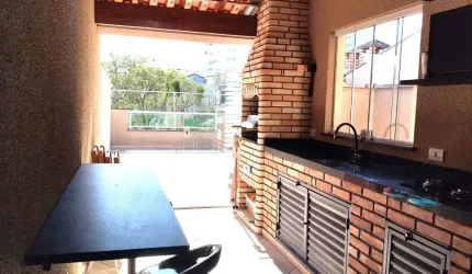 Linda Cobertura para á venda com 112m² com 02 Dormitórios Sendo 01 Suíte, no Bairro Jardim Paraíso  - Santo André - SP.