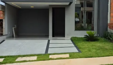 Linda Casa Térrea de 133m² à venda no excelente Condomínio Fechado Gran Reserve em Indaiatuba- SP.
