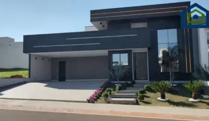 Linda Casa Térrea de 221m²  e Terreno de 350m2, à venda no excelente Condomínio Fechado  Dona Maria José  em Indaiatuba- SP.