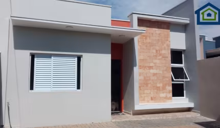 Linda Casa Térrea de 120m² de Área Construída e Terreno de 175m², no Bairro Morada dos Ypes  em Boituva - SP.