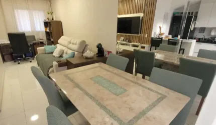 Lindo Sobrado de 100m2 de Área Construída  em Condomínio Fechado, no Bairro  Delorenzi  em Boituva- SP.