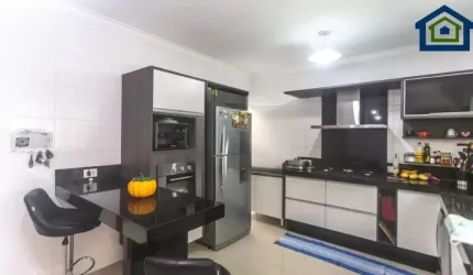 Lindo Sobrado à Venda com 167m² de Área Construída no Bairro Assunção em São Bernardo do Campo - SP