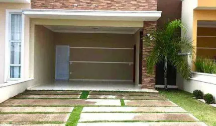 Casa de condomínio térrea á venda com 174m² com 03 Dormitórios, -Indaiatuba.