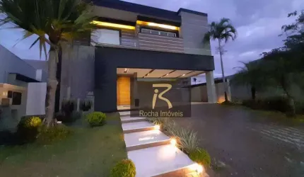 Casa com 4 dormitórios à venda, 395 m² por R$ 3.500.000,00 - Alphaville Nova Esplanada - Votorantim/SP