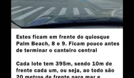 Terreno à venda, 615 m² por R$ 1.300.000,00 - Cidade Nova Peruibe - Peruíbe/SP