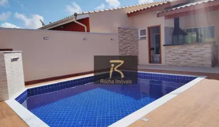 Casa com 3 dormitórios à venda, 187 m² por R$ 850.000,00 - Estância São José - Peruíbe/SP