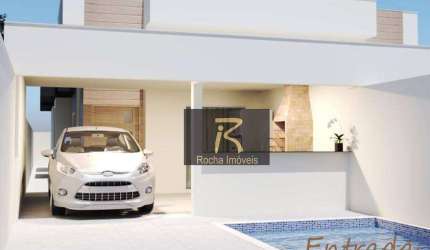 Casa com 2 dormitórios à venda, 95 m² por R$ 420,000.00- Parque D'Aville Residencial - Peruíbe/SP