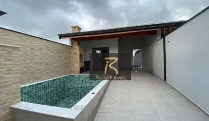 Casa com 2 dormitórios à venda, 85 m² por R$ 430.000,00 - Flora Rica II - Peruíbe/SP