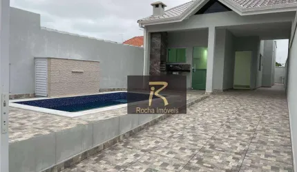 Casa com 3 dormitórios à venda, 90 m² por R$ 410.000,00 - Cidade Nova Peruibe - Peruíbe/SP