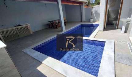 Sobrado com 3 dormitórios, 160 m² - venda por R$ 1.390.000,00 ou aluguel por R$ 6.500,00/mês - Três Marias - Peruíbe/SP