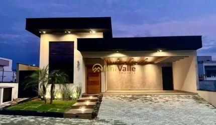 Casa com 3 dormitórios à venda, 150 m² por R$ 1.180.000 - Condomínio Terras do Vale - Caçapava/SP
