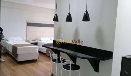 Apartamento com 1 dormitório para alugar, 45 m² por R$ 2.350,00/mês - Centro - Taubaté/SP