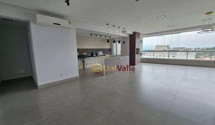 Apartamento com 2 dormitórios para alugar, 119 m² por R$ 5.980,00/mês - Vila Costa - Taubaté/SP