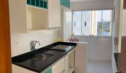 Apartamento com 2 dormitórios à venda, 58 m² por R$ 270.000 - Monção - Taubaté/SP